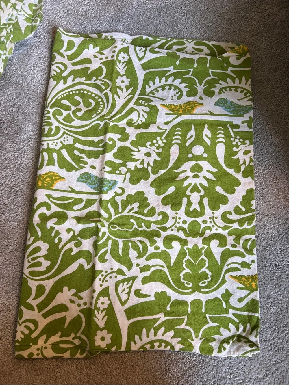 Anthropologie vintage duvet set